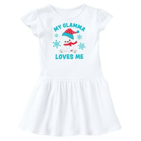 Inktastic Polar Bear My Glamma Loves Me in Santa Hat with Snowflakes Gift Toddler Girl Dress
Inktastic Polar Bear My Glamma Loves Me in Santa Hat with Snowflakes Gift Toddler Girl Dress