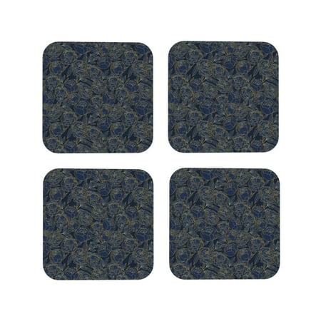Pofeuu Golden Peonies Print Coasters for Drinks 4Pack PU Leather Coasters Bar Drink Coasters for Tabletop Protection Furniture from Damage-Square
Pofeuu Golden Peonies Print Coasters for Drinks 4Pack PU Leather Coasters Bar Drink Coasters for Tabletop Protection Furniture from Damage-Square