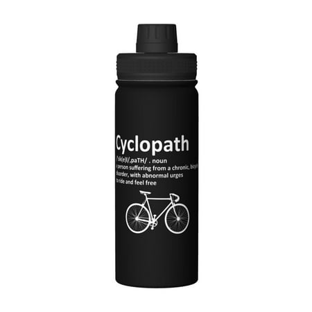Cyclopath Funny 18 Oz Water Bottles Insulated Water Bottle Stainless Steel Thermos with Flip Lid
Cyclopath Funny 18 Oz Water Bottles Insulated Water Bottle Stainless Steel Thermos with Flip Lid