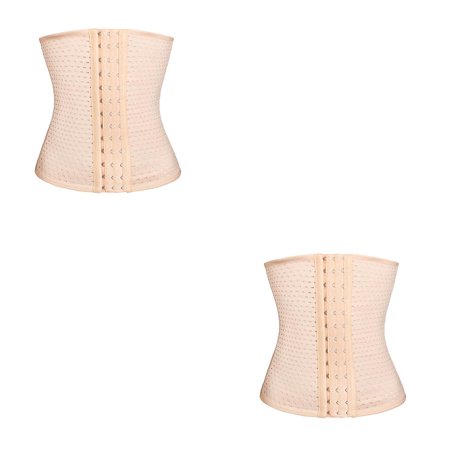 2pcs Women Fat Burning Shapewear Belly Control Elastic Spandex Corset Waist Training Body for Wrap
2pcs Women Fat Burning Shapewear Belly Control Elastic Spandex Corset Waist Training Body for Wrap
