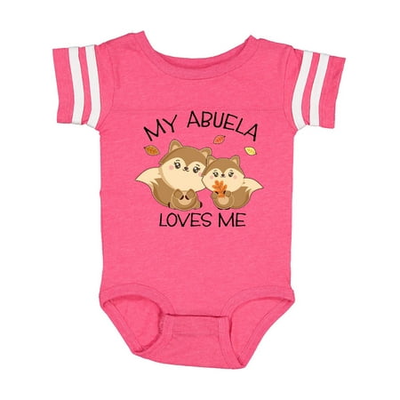 Inktastic My Abuela Loves Me with Cute Squirrels in Autumn Gift Baby Boy or Baby Girl Bodysuit
Inktastic My Abuela Loves Me with Cute Squirrels in Autumn Gift Baby Boy or Baby Girl Bodysuit