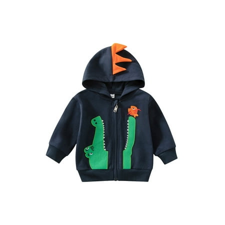 AMILIEe Infant Baby Boys Autumn Sweatshirt Coat Crocodile Print Long Sleeved Hood Zip-up Warm Jacket
AMILIEe Infant Baby Boys Autumn Sweatshirt Coat Crocodile Print Long Sleeved Hood Zip-up Warm Jacket