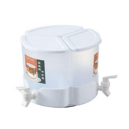 ZPAQI PP Material Drink Dispenser with 3 Kettles and 3 Spigots for Home Kitchen Use