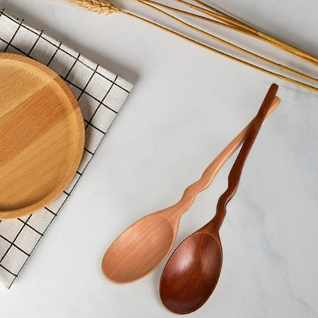 2 Pack Wood Spoon Wooden Cooking Spoons Durable Kitchen Serving Spoon Scooper Non Scratch Wood Ladle Tableware For Cooking Serving Salad Stirring Soup Easy to use
2 Pack Wood Spoon Wooden Cooking Spoons Durable Kitchen Serving Spoon Scooper Non Scratch Wood Ladle Tableware For Cooking Serving Salad Stirring Soup Easy to use