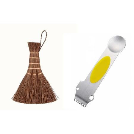 1 Pcs Natural Household Cleaning Broom Cleaning Brush & 1 Pcs Multifunction Cheese Grater Lemon Peeler
1 Pcs Natural Household Cleaning Broom Cleaning Brush & 1 Pcs Multifunction Cheese Grater Lemon Peeler