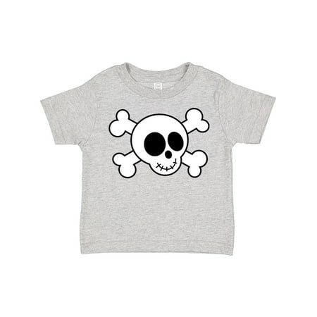 Inktastic Fun Skull and Crossbones Gift Toddler Boy or Toddler Girl T-Shirt