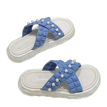 Lightweight Thick Sole Sandals 3 Color Choose Blue Yellow Creamy-white Suitable for Going Beach Side Wear 40-41 Creamy-white
Lightweight Thick Sole Sandals 3 Color Choose Blue Yellow Creamy-white Suitable for Going Beach Side Wear 40-41 Creamy-white