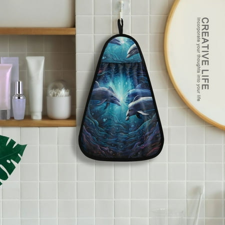 Dolphins Cave Sea Hanging Towel Kitchen Hand Towel Bathroom Absorbent Towel Machine Washable Quick Dry Dishcloths
Dolphins Cave Sea Hanging Towel Kitchen Hand Towel Bathroom Absorbent Towel Machine Washable Quick Dry Dishcloths
