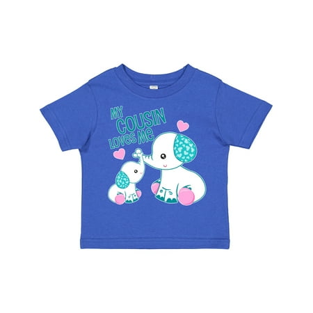 Inktastic My Cousin Loves Me-cute Elephants Gift Toddler Boy or Toddler Girl T-Shirt
Inktastic My Cousin Loves Me-cute Elephants Gift Toddler Boy or Toddler Girl T-Shirt