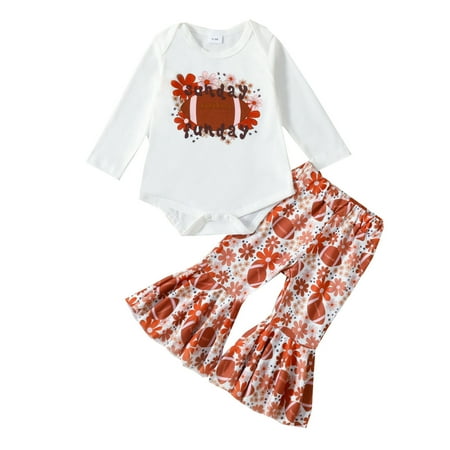 Akiihool Toddler Baby Girl Outfits Long Sleeve Baby Pullover Tops Bell-Bottoms Flare Pants Fall Outfits Baby Girl (White 3-6 Months)
Akiihool Toddler Baby Girl Outfits Long Sleeve Baby Pullover Tops Bell-Bottoms Flare Pants Fall Outfits Baby Girl (White 3-6 Months)