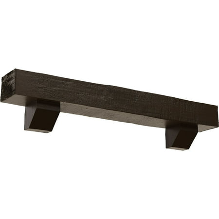 Ekena Millwork 4 H x 8 D x 48 W Rough Cedar Faux Wood Urethane Fireplace Mantel Kit W/ Ashford Corbels Burnished Mahogany
Ekena Millwork 4 H x 8 D x 48 W Rough Cedar Faux Wood Urethane Fireplace Mantel Kit W/ Ashford Corbels Burnished Mahogany
