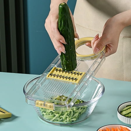 Hesroicy Efficient and Versatile Handheld Fruit and Vegetable Cutter with Sharp Blade Non-Slip Grip and Portable Design for Easy Home Use
Hesroicy Efficient and Versatile Handheld Fruit and Vegetable Cutter with Sharp Blade Non-Slip Grip and Portable Design for Easy Home Use