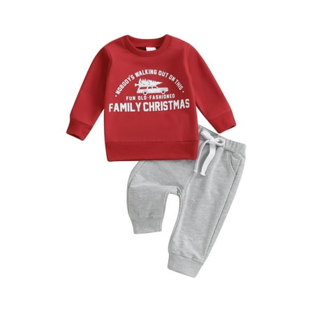 Canis Sweatshirts and Pants with Car Tree Letter Print for Toddler Boys Christmas Outfits
Canis Sweatshirts and Pants with Car Tree Letter Print for Toddler Boys Christmas Outfits