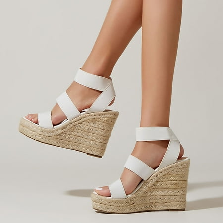 Sandals For Women Ladies Fashion Solid Wedges Casual Roman Shoes Sandals Note Please Buy One Or Two Sizes Larger
Sandals For Women Ladies Fashion Solid Wedges Casual Roman Shoes Sandals Note Please Buy One Or Two Sizes Larger