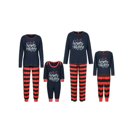 Calsunbaby Christmas Pajamas for Family Happy Holiday Sleepwear Long Sleeve Shirt Striped Pants Red Nightwear for Kids Adult
Calsunbaby Christmas Pajamas for Family Happy Holiday Sleepwear Long Sleeve Shirt Striped Pants Red Nightwear for Kids Adult