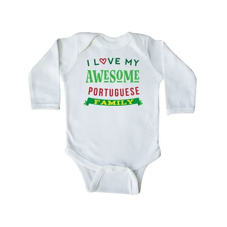 Inktastic Portuguese Pride Family Heritage Gift Baby Boy or Baby Girl Long Sleeve Bodysuit
Inktastic Portuguese Pride Family Heritage Gift Baby Boy or Baby Girl Long Sleeve Bodysuit