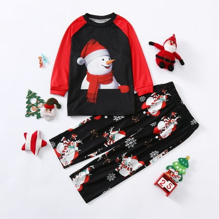 ertutuyi christmas kids print blouse tops and pants xmas family clothes pajamas black 5 years
ertutuyi christmas kids print blouse tops and pants xmas family clothes pajamas black 5 years