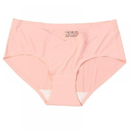 Women s V-shaped Low-rise Maternity Briefs Comfortable Traceless Ice Silk Maternity Panties(1-Packs)
Women s V-shaped Low-rise Maternity Briefs Comfortable Traceless Ice Silk Maternity Panties(1-Packs)