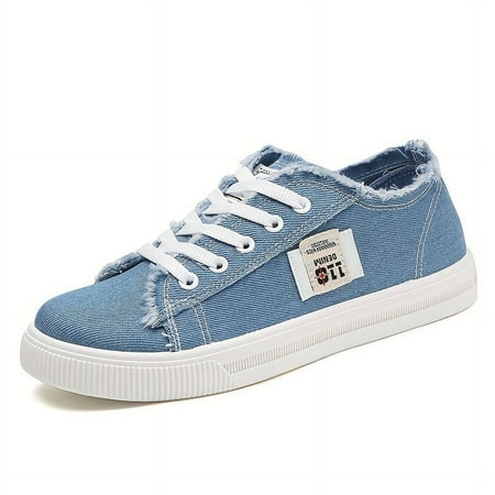 Women s Flat Canvas Shoes Versatile Low Top Lace Up Skate Shoes Casual Walking Sneakers
Women s Flat Canvas Shoes Versatile Low Top Lace Up Skate Shoes Casual Walking Sneakers