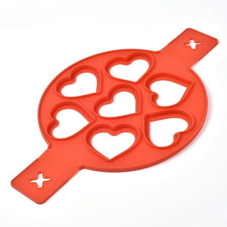 Livesture Nonstick Pancake Maker Perfect Pancakes Easy Cake Model Kitchen Baking Tools Red heart shape 3pc
Livesture Nonstick Pancake Maker Perfect Pancakes Easy Cake Model Kitchen Baking Tools Red heart shape 3pc