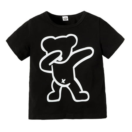 Toddler Girl Tee Kids Baby Unisex Spring Summer Bear Print Short Sleeve Shorts Tshirt Clothes For 12-18 Months
Toddler Girl Tee Kids Baby Unisex Spring Summer Bear Print Short Sleeve Shorts Tshirt Clothes For 12-18 Months