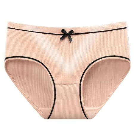 Girls Seamless Underwear with Bowknot Decor Breathable Rib Fabric Sweet Bikini Panties for Women L Skin Color
Girls Seamless Underwear with Bowknot Decor Breathable Rib Fabric Sweet Bikini Panties for Women L Skin Color