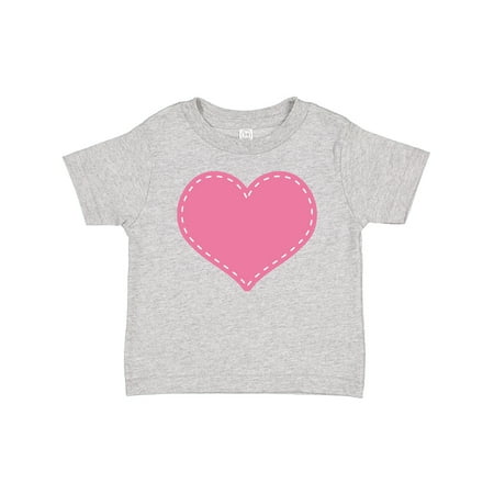 Inktastic Pink Heart (Stitch Border) Gift Baby Girl T-Shirt 
Inktastic Pink Heart (Stitch Border) Gift Baby Girl T-Shirt