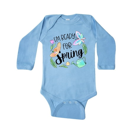 Inktastic I m Ready for Spring Butterfly Hat and Watering Can Gift Baby Boy or Baby Girl Long Sleeve Bodysuit
Inktastic I m Ready for Spring Butterfly Hat and Watering Can Gift Baby Boy or Baby Girl Long Sleeve Bodysuit