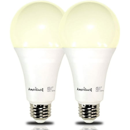 AmeriLuck 4PACK 100W Equivalent A19 LED Light Bulbs 15 Watts Non-Dimmable 1600LM (3000K | Warm White)
AmeriLuck 4PACK 100W Equivalent A19 LED Light Bulbs 15 Watts Non-Dimmable 1600LM (3000K | Warm White)