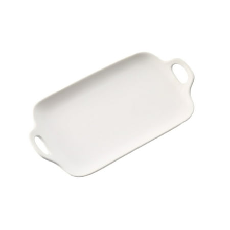 Ceramic Baking Pan Nonstick Cake Plate Simple Ovenware Porcelain Food Serving Tray with Double Handle for Home Decor (White)
Ceramic Baking Pan Nonstick Cake Plate Simple Ovenware Porcelain Food Serving Tray with Double Handle for Home Decor (White)