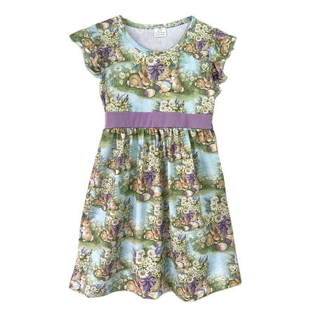 Easter Holiday Baby Girl Bunny Dress Rabbit Purple Belt Toddler Little Kids Spring Summer Pearl Dress (3T)
Easter Holiday Baby Girl Bunny Dress Rabbit Purple Belt Toddler Little Kids Spring Summer Pearl Dress (3T)