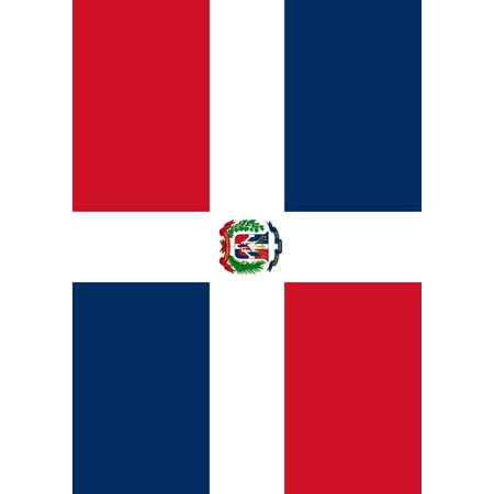 The Dominican Republic Garden flag