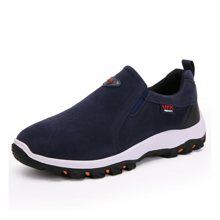 Mens Hiking Shoes Laceless Suede Breathable Slip Resistant Boots Lightweight Sneakers for Outdoor Activity Hiking Walking
Mens Hiking Shoes Laceless Suede Breathable Slip Resistant Boots Lightweight Sneakers for Outdoor Activity Hiking Walking