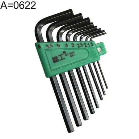 Feiruifan PENGGONG 8Pcs Universal Metric 1.5-6mm Hexagon Key Wrench Spanner Set Hand Tool
Feiruifan PENGGONG 8Pcs Universal Metric 1.5-6mm Hexagon Key Wrench Spanner Set Hand Tool