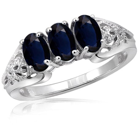 JewelersClub 2.01 Carat T.G.W. Sapphire Gemstone Women's Ring