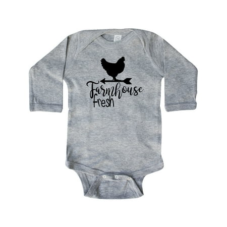 Inktastic Farmhouse Fresh Chicken Gift Baby Boy or Baby Girl Long Sleeve Bodysuit
Inktastic Farmhouse Fresh Chicken Gift Baby Boy or Baby Girl Long Sleeve Bodysuit