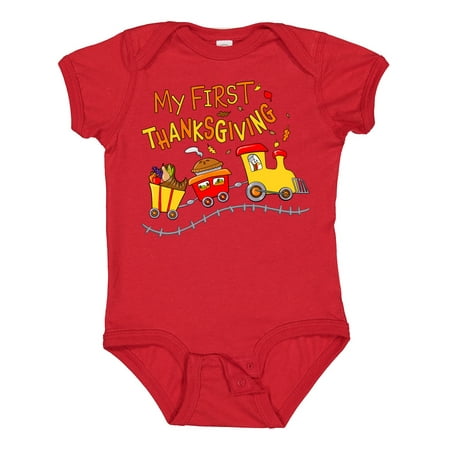 Inktastic My 1st Thanksgiving Turkey Train with Food Gift Baby Boy or Baby Girl Bodysuit
Inktastic My 1st Thanksgiving Turkey Train with Food Gift Baby Boy or Baby Girl Bodysuit