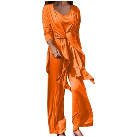 Women 3 Piece Lounge Set Long Cardigan Sleeveless Cami Top and Wide Leg Pants Loose Pants Soft Pajamas Set Loungewear Womens Clothes
Women 3 Piece Lounge Set Long Cardigan Sleeveless Cami Top and Wide Leg Pants Loose Pants Soft Pajamas Set Loungewear Womens Clothes