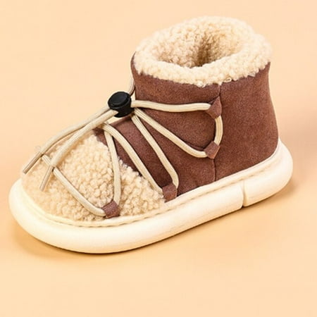 CoCopeaunt Winter Warm Fur Children Cotton Boots Home Warm Plush Boys Girls Thick Bottom High Top Cotton Shoes Soft Sole Kids Furry Shoes
CoCopeaunt Winter Warm Fur Children Cotton Boots Home Warm Plush Boys Girls Thick Bottom High Top Cotton Shoes Soft Sole Kids Furry Shoes
