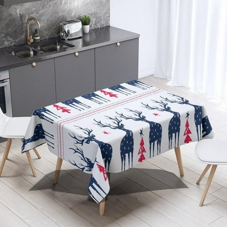 Xmarks Christmas Tablecloth Christmas Reindeer Tablecloth Merry Christmas Table Cover for Christmas Dinner Winter Holiday Party Decoration and Supplies
Xmarks Christmas Tablecloth Christmas Reindeer Tablecloth Merry Christmas Table Cover for Christmas Dinner Winter Holiday Party Decoration and Supplies