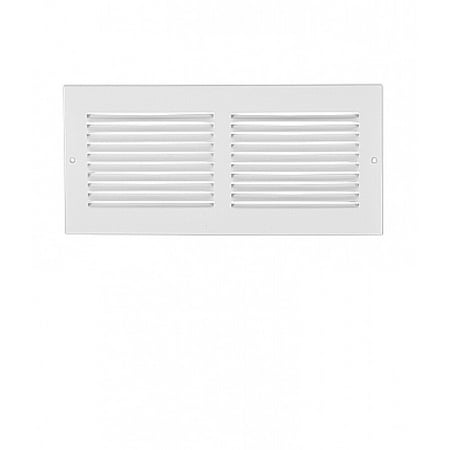 American Imaginations 14 in. x 6 in. Stainless Steel Air Return Grilles in White; White Hardware
American Imaginations 14 in. x 6 in. Stainless Steel Air Return Grilles in White; White Hardware
