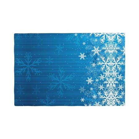 Placemats Set of 6 Blue Christmas Place mats for Dining Table Indoor/Outdoor Cute Heat Resistant Washable Table Mats(18 x 12 ) 
Placemats Set of 6 Blue Christmas Place mats for Dining Table Indoor/Outdoor Cute Heat Resistant Washable Table Mats(18 x 12 )