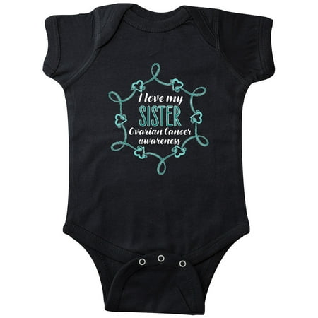 Inktastic I Love My Sister Ovarian Cancer Awareness Gift Baby Boy or Baby Girl Bodysuit
Inktastic I Love My Sister Ovarian Cancer Awareness Gift Baby Boy or Baby Girl Bodysuit