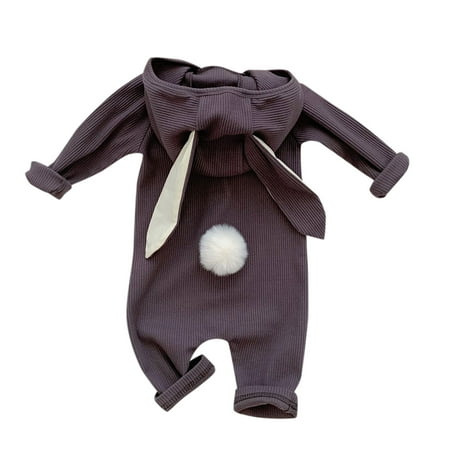 Zlekejiko Baby Boys Girls Long Sleeve Solid Ribbed Cute Rabbit Hat Hooded Bodysuit Outfit Clothes
Zlekejiko Baby Boys Girls Long Sleeve Solid Ribbed Cute Rabbit Hat Hooded Bodysuit Outfit Clothes