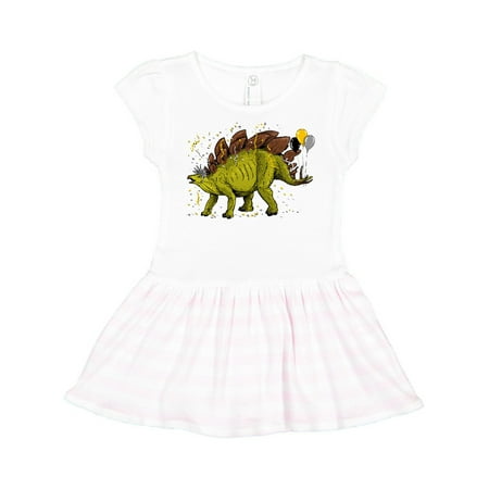Inktastic New Years Stegosaurus with Confetti and Balloons Gift Toddler Girl Dress
Inktastic New Years Stegosaurus with Confetti and Balloons Gift Toddler Girl Dress