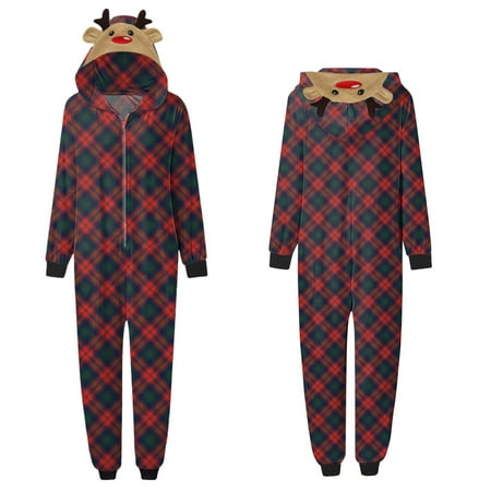 AIEOTT Parent-child Warm Christmas Set Printed Home Wear Hoodid Pajamas Moms Jumpsuit
AIEOTT Parent-child Warm Christmas Set Printed Home Wear Hoodid Pajamas Moms Jumpsuit