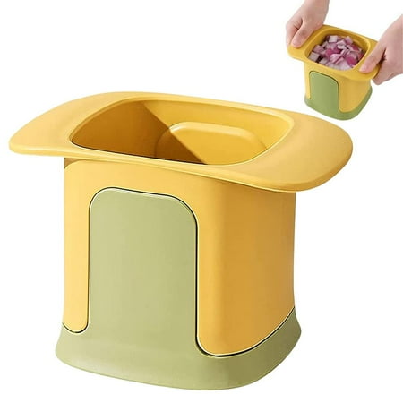 BESTHUA Vegetable Chopper Manual Multifunctional 2-In-1 Vegetable Chopper Dicer Cutter Handy Veggie chopper Food Processor for Kitchen applied
BESTHUA Vegetable Chopper Manual Multifunctional 2-In-1 Vegetable Chopper Dicer Cutter Handy Veggie chopper Food Processor for Kitchen applied