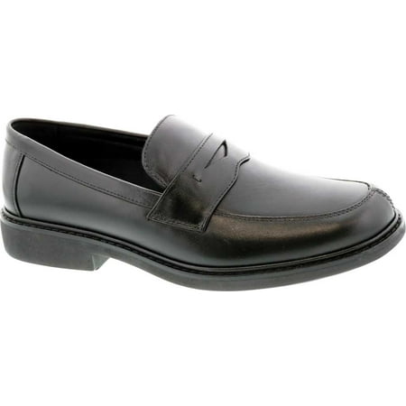 Men s Drew Essex Penny Loafer Black Leather 10.5 N