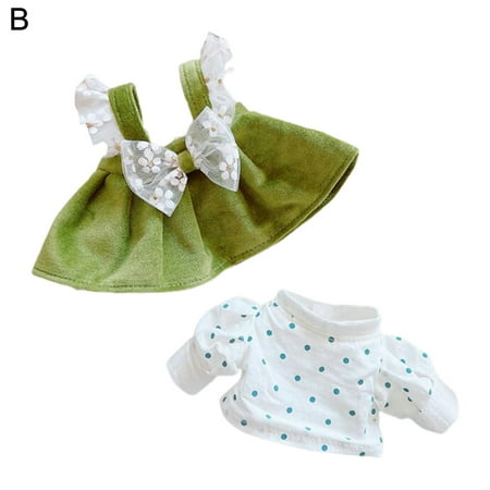 Cuteam Doll Clothes 1 Set Doll Clothes Decorative Anti-deformed Ornamental Fine Stitching Doll Top Trousers for Kid
Cuteam Doll Clothes 1 Set Doll Clothes Decorative Anti-deformed Ornamental Fine Stitching Doll Top Trousers for Kid