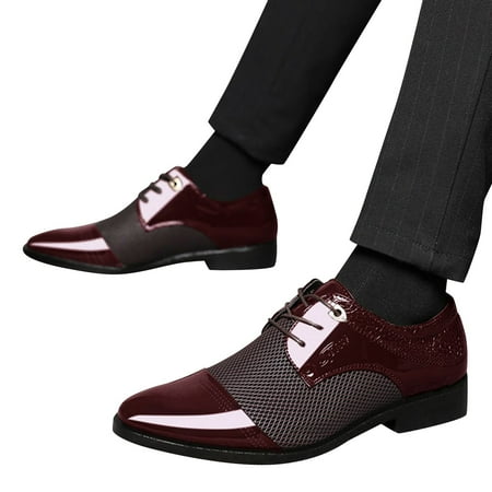 kpoplk Mens Casual Dress Shoes Fashion Style Men s Breathable Comfortable Business Slip On Work Leisure Solid Color Leather Shoes(RD2)
kpoplk Mens Casual Dress Shoes Fashion Style Men s Breathable Comfortable Business Slip On Work Leisure Solid Color Leather Shoes(RD2)
